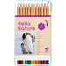 トンボ 缶入色鉛筆ハローネイチャーＥＰ CB-KHNEP0312　4901991023053（10セット）