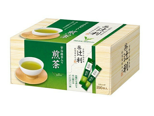 辻利 宇治抹茶入煎茶スティック 0.8GX100ﾎﾝ　4901305410005