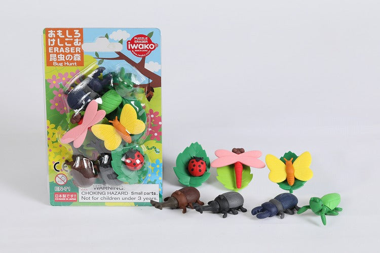 イワコー ブリスターケシゴム昆虫の森　 ER-BRI068（10セット）