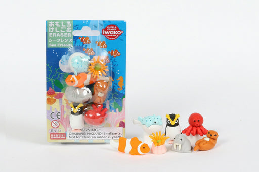 イワコー ブリスターケシゴム　シーフレンズ　 ER-BRI069　4991685021076