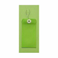 ﾁｭｳﾜｶｸｻ　エコール テンカラー荷札1000マイチュウ ワカクサ エコール流通グループ 4937020010381（10セット）