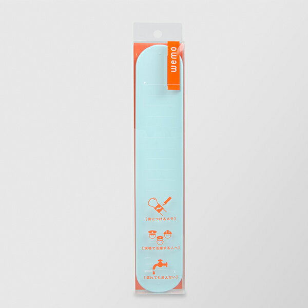 WEMO ウェアラブルメモ 消せるタイプ 白 コスモテック 4589881050039（10セット）