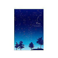 日記帳 星空柄 デザインフィル 4902805123891（10セット）