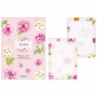 メモ カントリータイム 花柄 デザインフィル 4902805921275（10セット）