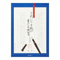 きれいな手紙が書ける便箋 20528 デザインフィル 4902805205283（10セット）
