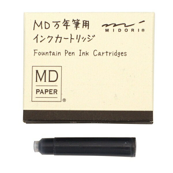 ミドリ ＭＤマンネンヒツカートリッジクロ 38080006 4902805380805（5セット）