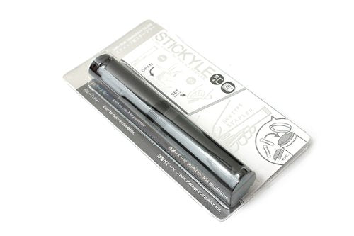 サンスター文具 スティッキールステープラ ブラック サンスター文具 4901770345413（10セット）