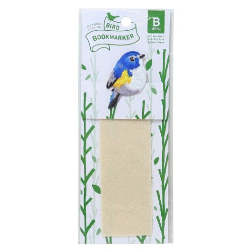 ヒサゴ 刺繍栞ルリビタキ UTN178　4902668657236（10セット）