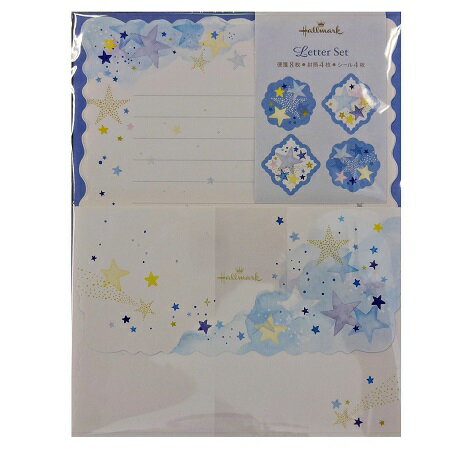 日本ホールマーク セットシールブルースターリースカイ 813482　4961099813482（6セット）