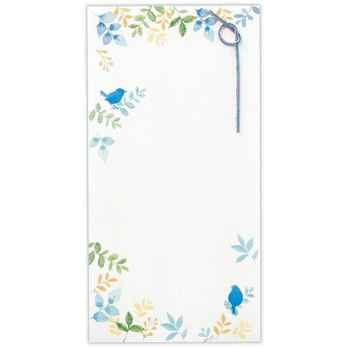 日本ホールマーク 祝儀封筒無地青い鳥 812874　4961099812874（6セット）