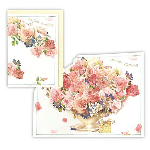 日本ホールマーク ＧＨＢ立体バースデー・バラ 816995 4961099816995（6セット）