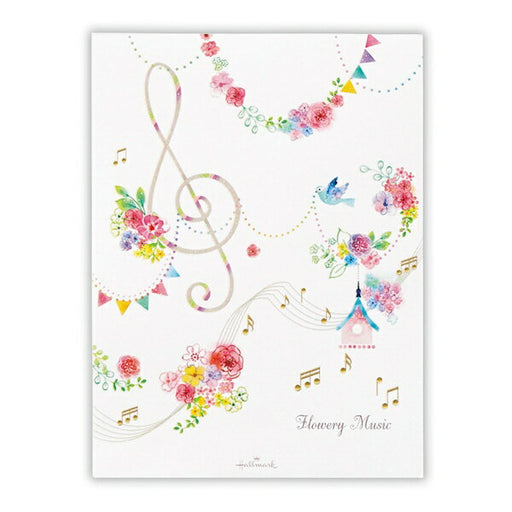 日本ホールマーク パッドフラワリーミュージック２ 818968　4961099818968（6セット）