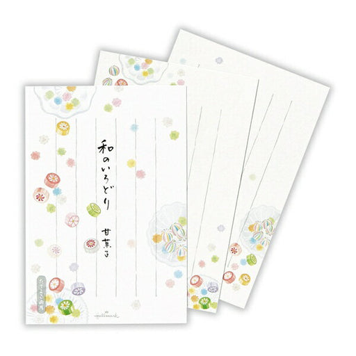 日本ホールマーク 葉書箋和のいろどり甘 819903　4961099819903（6セット）