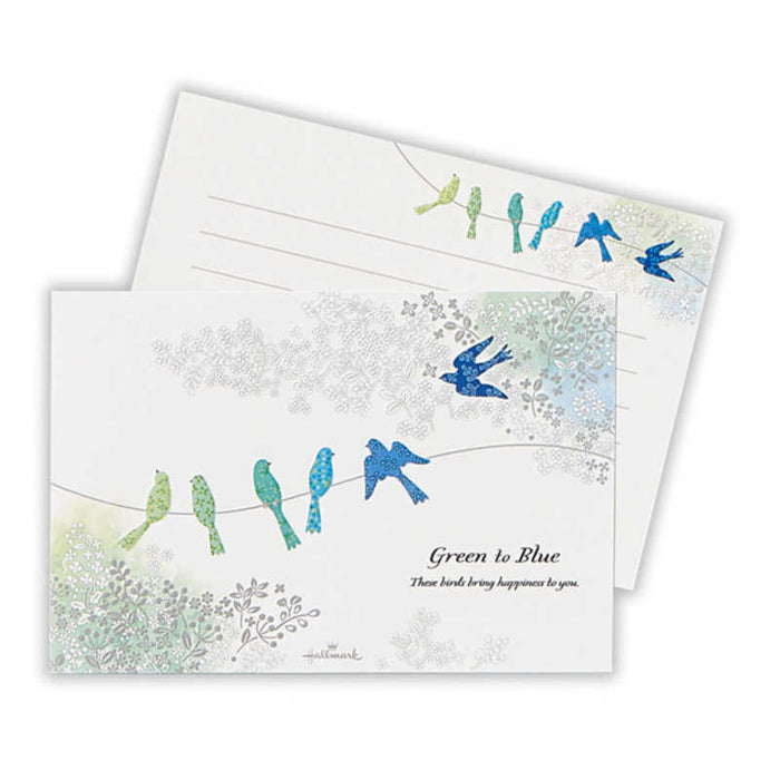 日本ホールマーク 葉書箋幸せを運ぶ鳥２ 819910　4961099819910（6セット）