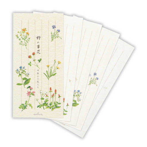 日本ホールマーク 一筆箋野の草花２ 818685　4961099818685（6セット）