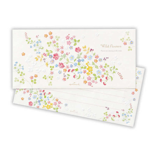 日本ホールマーク 一筆箋ワイルドフラワー２ 818692 4961099818692（6セット）