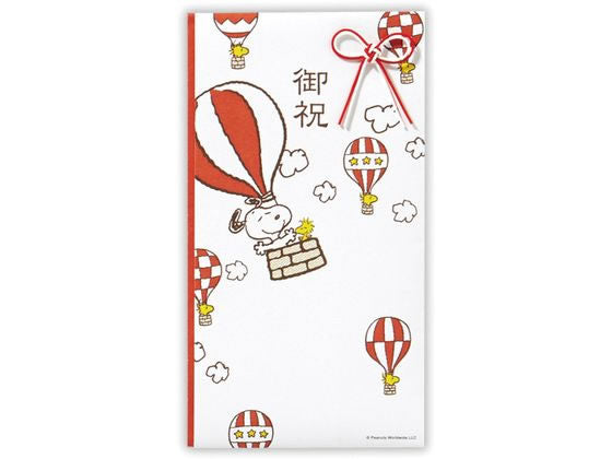 日本ホールマーク 祝儀袋ＳＮ御祝気球赤 820107　4961099820107（6セット）