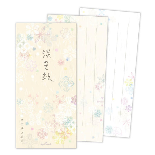 日本ホールマーク 一筆箋淡色紋 831745 4961099831745（6セット）