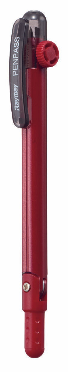 レイメイ ペンパス 芯タイプ レッド レイメイ藤井 4902562478838（10セット）