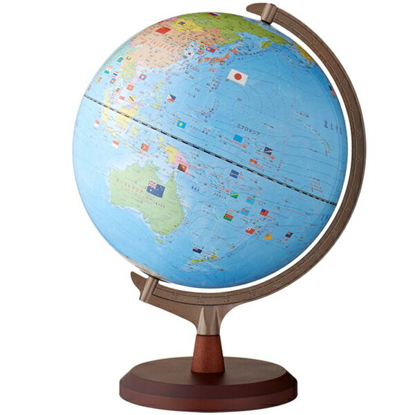 レイメイ 国旗付地球儀 OYV328 レイメイ藤井 4902562473574（10セット）