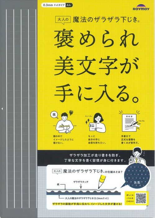 レイメイ オトナノマホウノザラザラシタジキＡ４ U1255N 4902562509211（5セット）