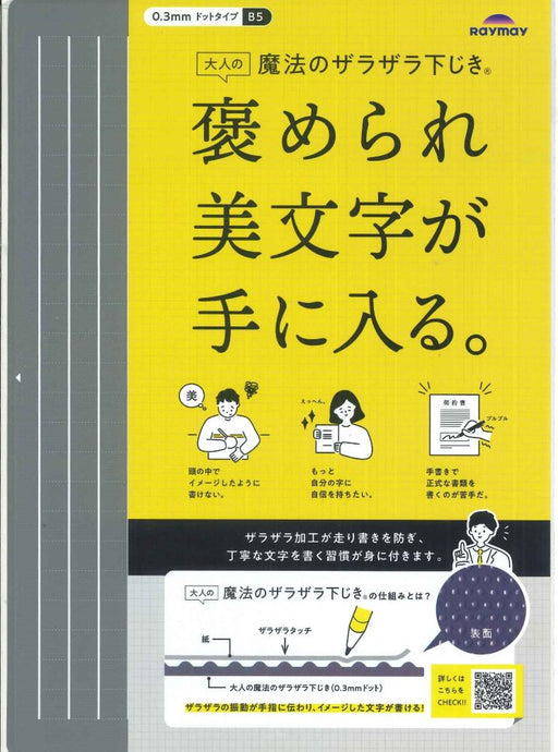 レイメイ オトナノマホウノザラザラシタジキＢ５ U1256N　4902562509228（5セット）
