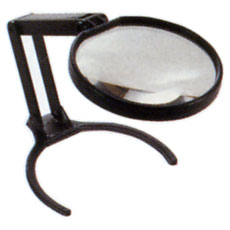 スタンド付ルーペ　ＰＲＯ　１００ｍｍ サンスター文具 4901770878676（10セット）