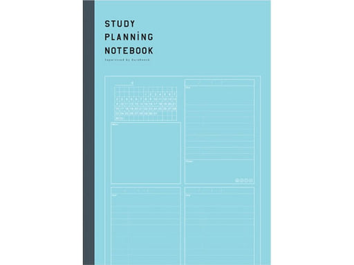 学研 勉強計画ノート（ブルー） JD04039　4905426199177（5セット）