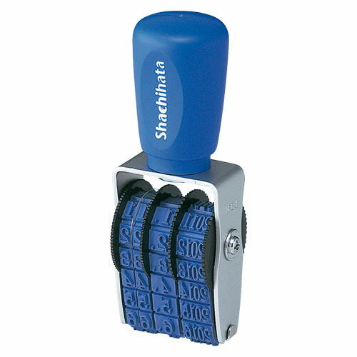 シヤチハタ 回転ゴム印エルゴグリップ本西暦日付 明朝体 3号 NFH-3M シヤチハタ 4974052210112（10セット）