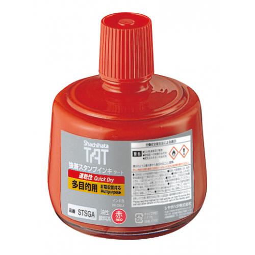 シャチハタ ＴＡＴインキ速乾多目的大赤 STSGA-3-R 4974052212024