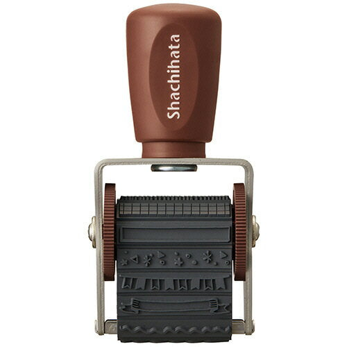 シャチハタ 回転デコレーションスタンプテガ NRD-13A5 4974052294204