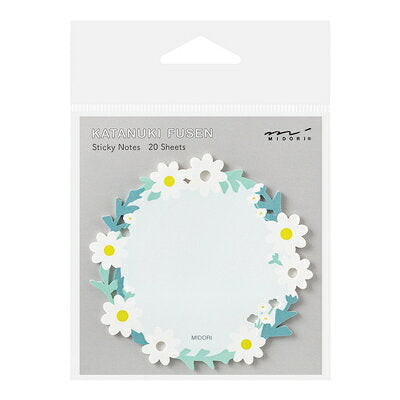 ミドリ 付せん紙型抜きリース 19104006 4902805191043（5セット）