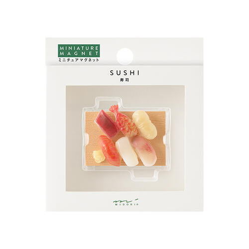 ミドリ マグネット１個入寿司柄 43410006 4902805434102（3セット）