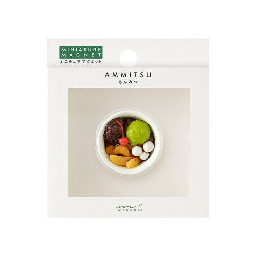 ミドリ マグネット１個入あんみつ 43419006 4902805434195（3セット）