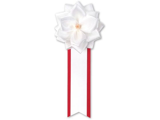 タカ印 記章バラ小２マイタレシロ 38-3242　4974268668356