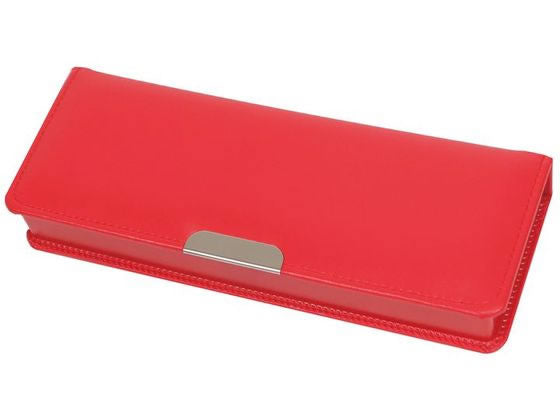 クツワ 「クラリーノ」製筆入 CX303NRD　4901478194764（10セット）