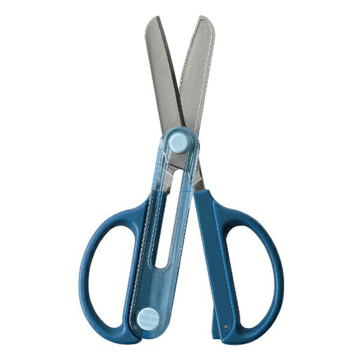 クツワ キャップ一体こどもハサミ SS122NB　4901478196096