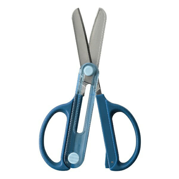 クツワ キャップ一体こどもハサミ SS122NB　4901478196096