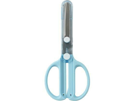 クツワ キャップ一体こどもハサミ SS122L 4901478196119（5セット）