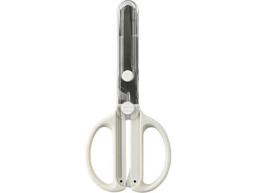 クツワ キャップ一体こどもハサミ SS122WH　4901478196133（10セット）