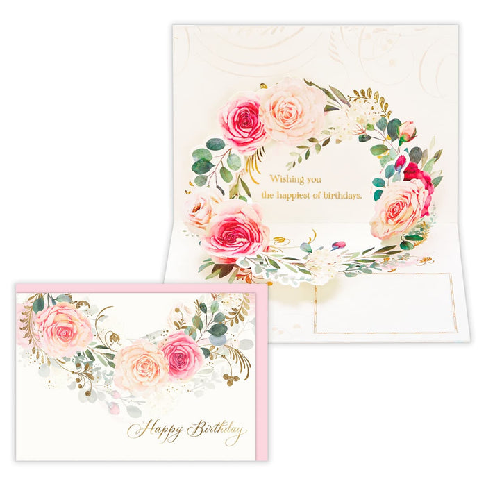 日本ホールマーク ＧＨＢ立体ＨＡＣローズリース 844172 4961099844172（6セット）