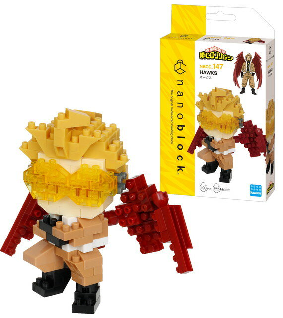 Kawada NBCC_147 Nanoblock My Hero Academia เหยี่ยว 4972825225288