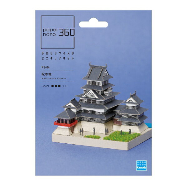 Kawada PS-04 กระดาษนาโน 360 ปราสาทมัตสึโมโต้ 4972825228401