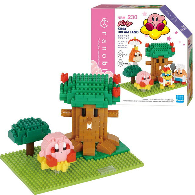 Kawada NBH_230 Наноблок Kirby of the Stars Pupupu Land 4972825224144