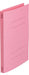キングジム フラットファイルクイックイン A4 4432 ピンク（10セット）