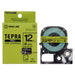 キングジム テープカートリッジ テプラPRO 12mm SB12G マット若草色（10セット）
