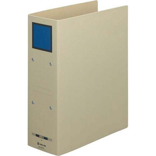 キングジム 保存ファイル ドッチ A4S 4078 青（10セット）