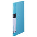 キングジム クリアーファイル シンプリーズクリアーファイル20P 水色 A4縦型 136SPミス（10セット）