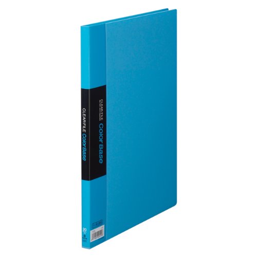 キングジム クリアーファイル カラーベース A4 （S型） 20枚 132C 空（10セット）