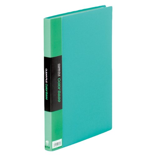 キングジム クリアーファイル カラーベース W A4S 132CW 緑（10セット）